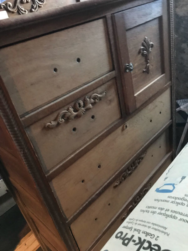 dresser before
